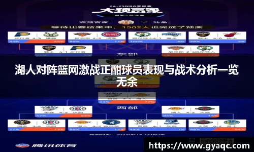 湖人对阵篮网激战正酣球员表现与战术分析一览无余