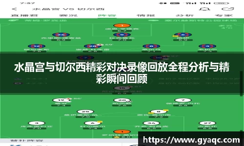 水晶宫与切尔西精彩对决录像回放全程分析与精彩瞬间回顾