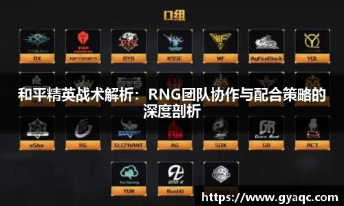和平精英战术解析：RNG团队协作与配合策略的深度剖析