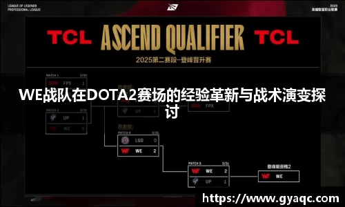 WE战队在DOTA2赛场的经验革新与战术演变探讨